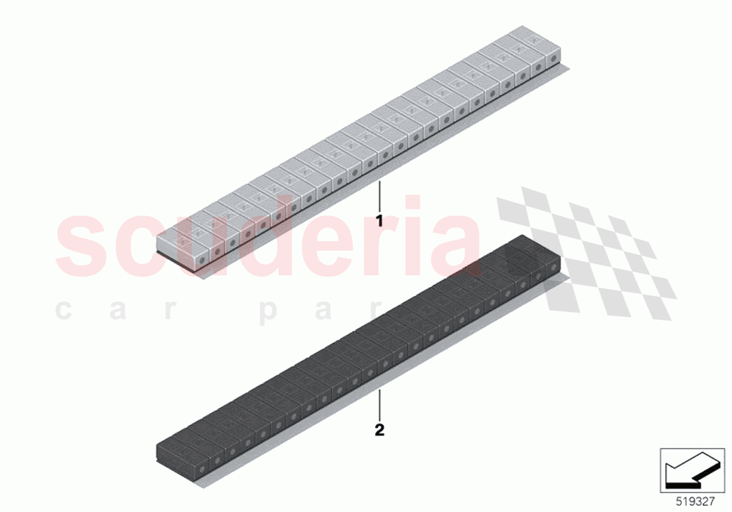 Balance weight of Rolls Royce Rolls Royce Ghost RR21(2019-2023)