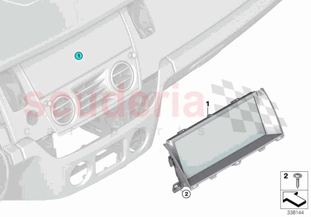 Central information display of Rolls Royce Rolls Royce Ghost RR4(2017-2019)