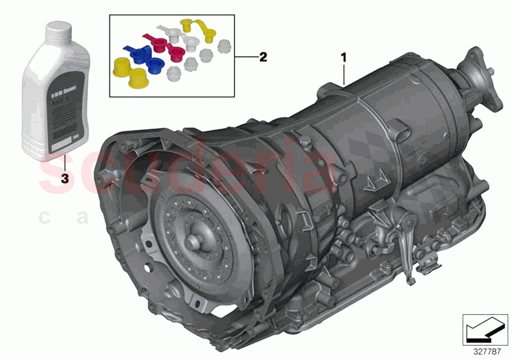 Automatic transmission GA8HP95Z of Rolls Royce Rolls Royce Ghost RR4(2017-2019)