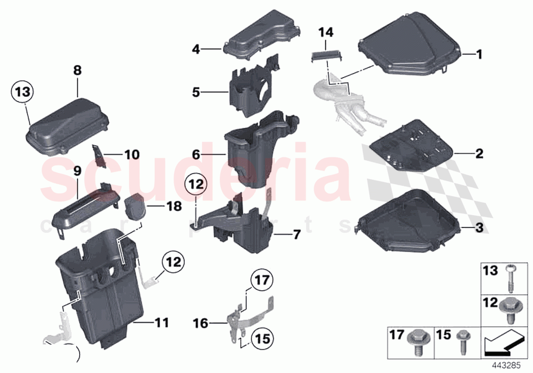 Control unit box of Rolls Royce Rolls Royce Ghost RR4(2017-2019)