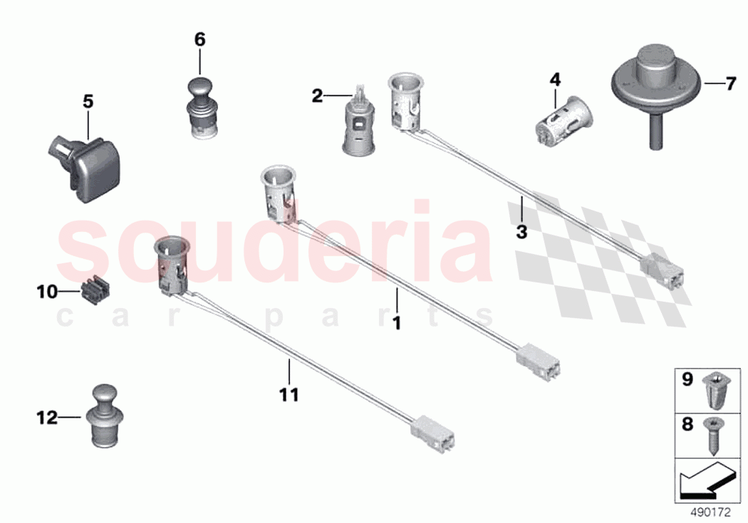 Cigarette lighter sockets of Rolls Royce Rolls Royce Ghost RR4(2017-2019)
