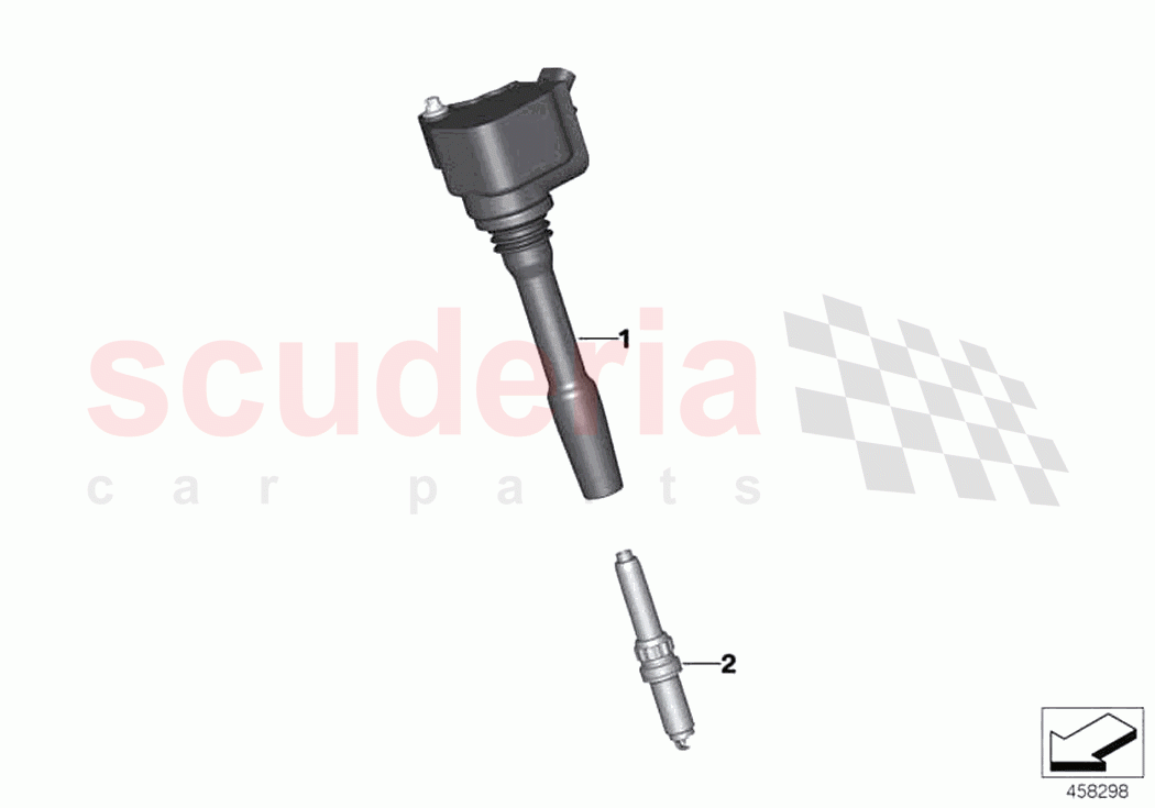 Ignition coil spark plug of Rolls Royce Rolls Royce Phantom Extended RR12(2017-2023)