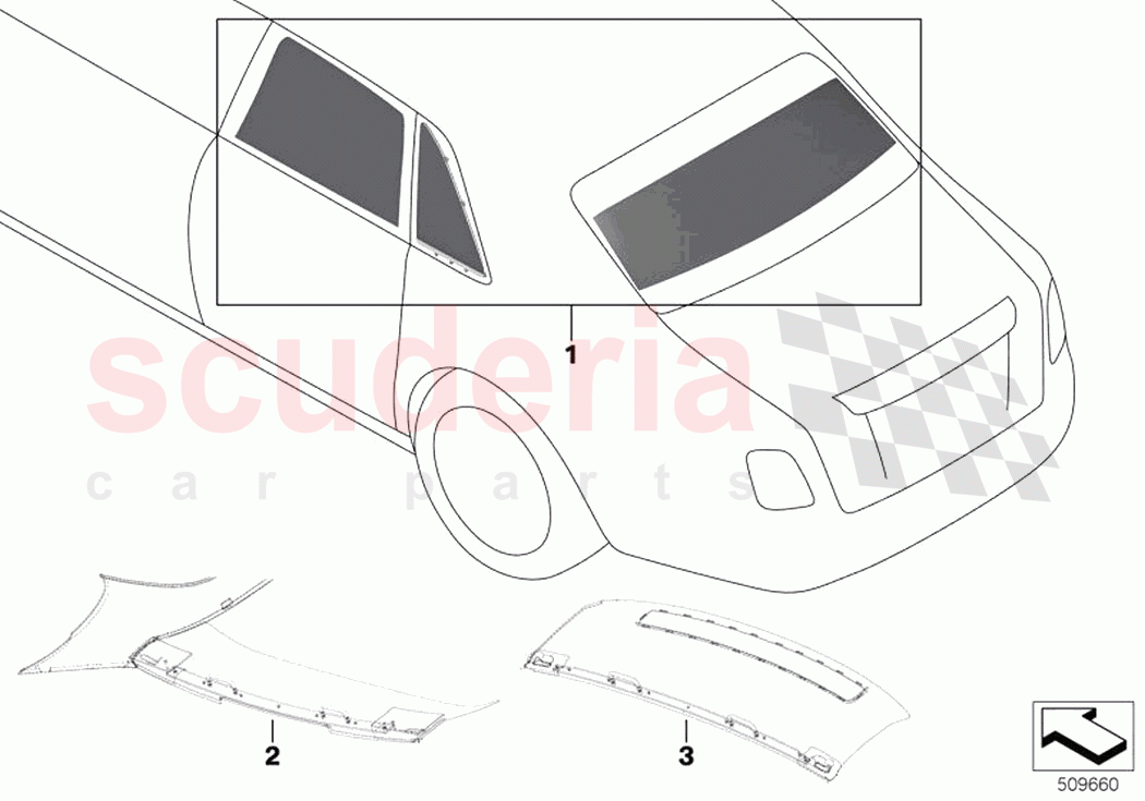 Retrofit Rear Compartment Curtains of Rolls Royce Rolls Royce Phantom Extended RR12(2017-2023)