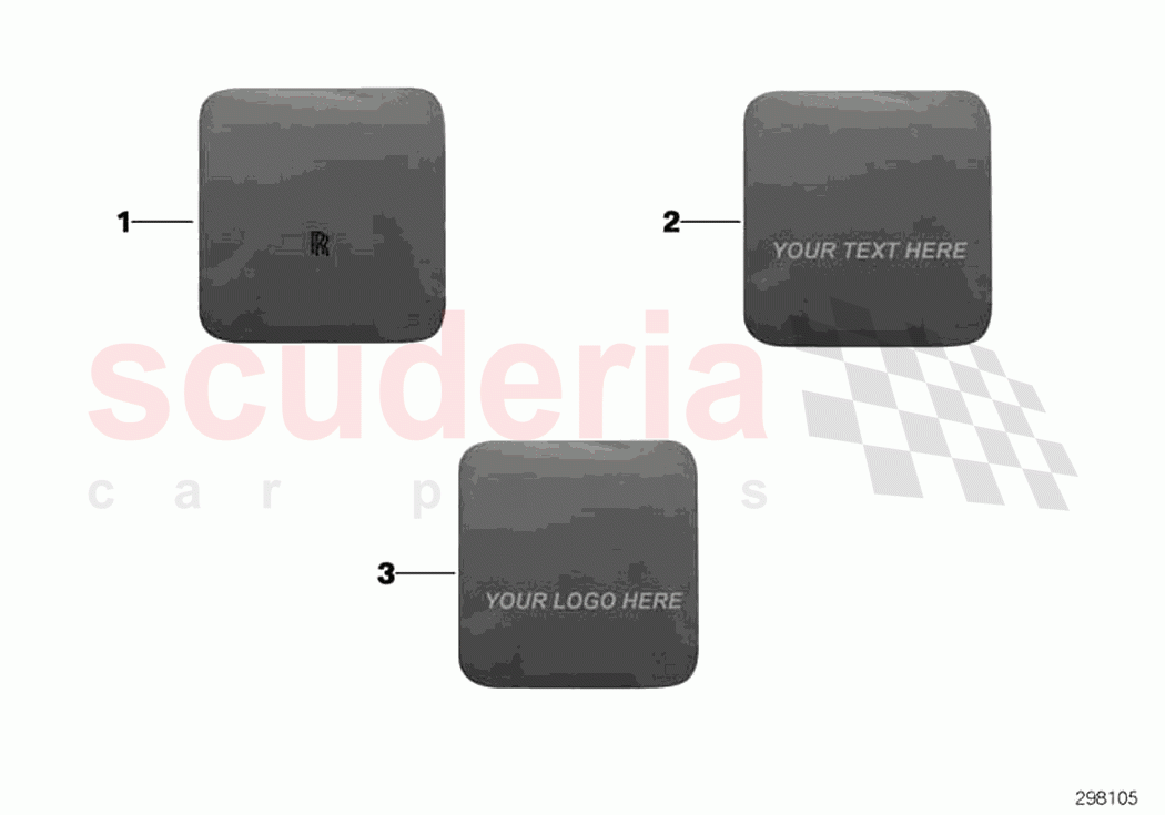 Personalised scatter cushions of Rolls Royce Rolls Royce Phantom RR11(2017-2023)