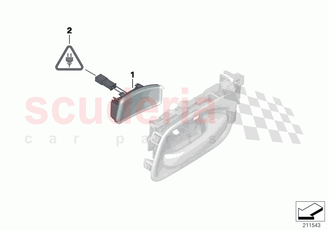 Door handle illumination of Rolls Royce Rolls Royce Phantom RR11(2017-2023)