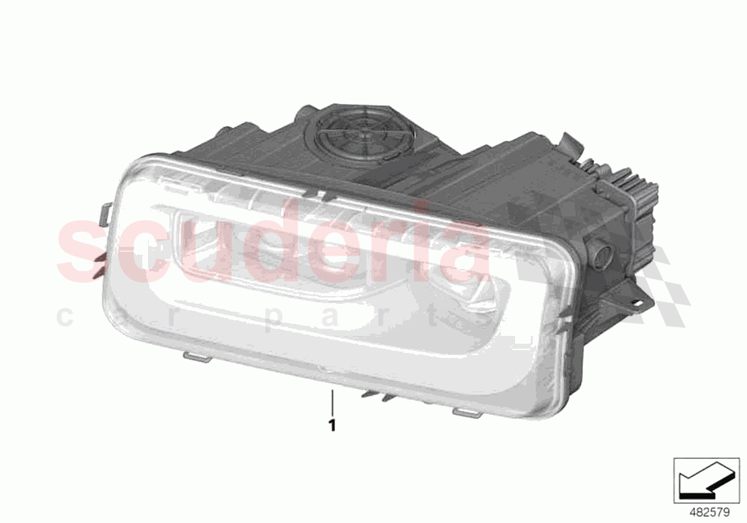 Headlight of Rolls Royce Rolls Royce Phantom RR11(2017-2023)