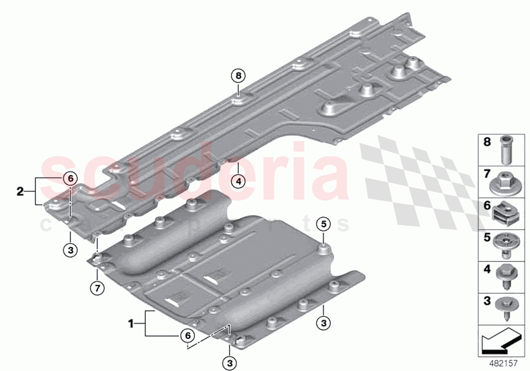Underfloor coating of Rolls Royce Rolls Royce Phantom RR11(2017-2023)