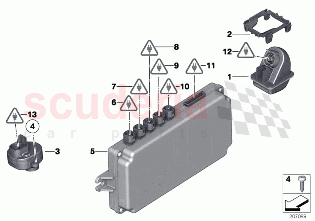 Reversing camera of Rolls Royce Rolls Royce Wraith RR5(2017-2023)