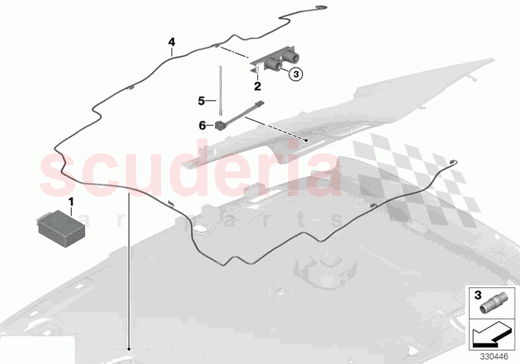 Light package starburst headliner of Rolls Royce Rolls Royce Wraith RR5(2017-2023)