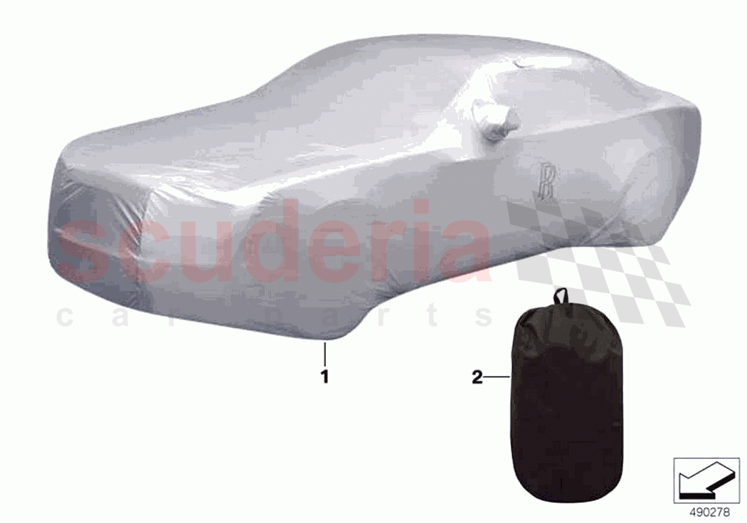 Car Cover Outdoor of Rolls Royce Rolls Royce Wraith RR5(2017-2023)