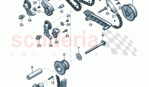 camshaft gear Drive chain chain tensioner
