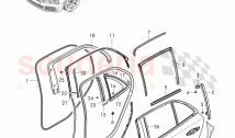 도어 씰, 외부, 유리 채널, D >> - MJ 2016