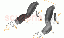 44 - EXHAUST - 44.1 - LINK PIPE / CATALYST ASSEMBLY