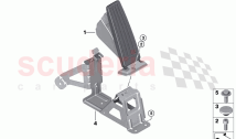 Acceleration accelerator pedal module