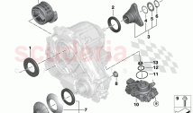 Transfer case single parts ATC 13