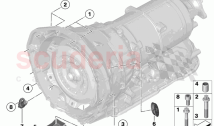 Transmission mounting parts