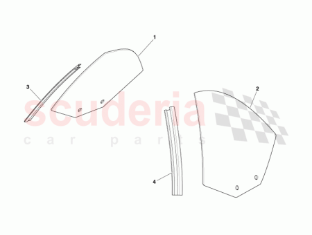 Photo of RET QTR GLASS RIGHT SIDE 4G43 L30270…