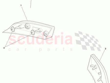 Photo of REAR REFLECTOR PLINTH ASSEMBLY 4G43 13A571…