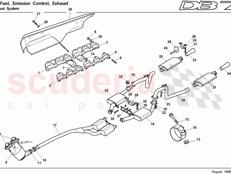 Photo of EXH MANIFOLD REAR WITH EGR 35…