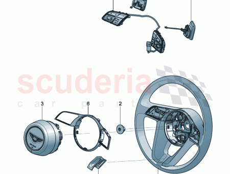 Photo of steering wheel heated…
