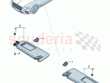Photo of Retainer for sun visor D 01 02 2021…