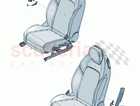 Photo of Side airbag unit Caution Hazardous only order for…