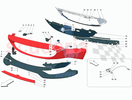 Photo of INNER REINFORCEMENT PLATE FOR FRONT BUMPER…