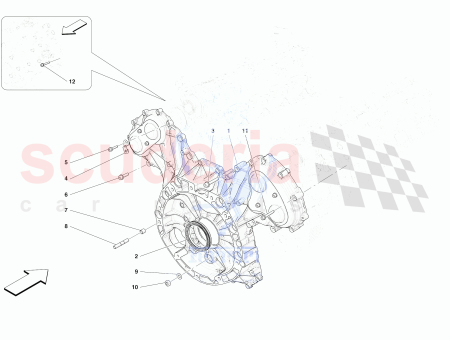 Photo of COMPL REAR TIMING COVER…