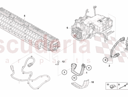 Photo of HIGH VOLTAGE WIRING SET FOR HIGH VOLTAGE BATTERY…