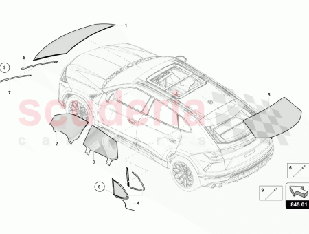 Photo of WINDSCREEN URUS…
