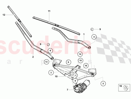 Photo of BASE WINDSHIELD WIPER…