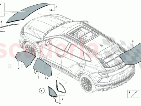 Photo of WINDSCREEN HARD GLASS URUS…