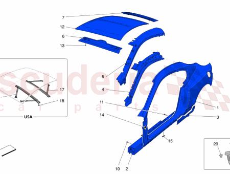 Photo of LH WINDSHIELD PILLAR SMALL S…