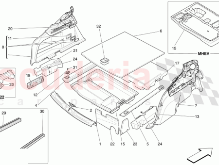 Photo of BOOT COMPARTMENT CARPET…