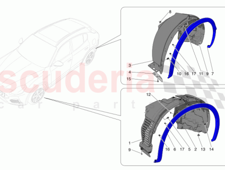 Photo of LH FRONT FENDER MOLDING…