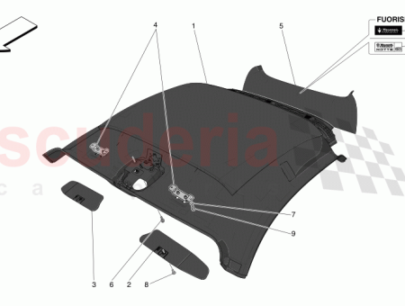 Photo of RH SUN SCREEN ASSEMBLY…