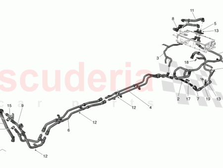 Photo of REAR COOLING DELIVERY PIPE…