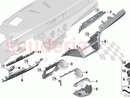 Photo of Schutzleiste Handschuhkasten…