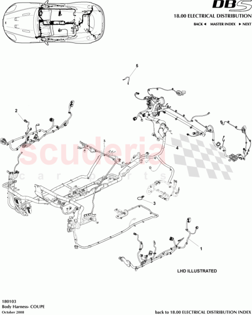 Part Diagram for Aston Martin 8D33-14631-AD
