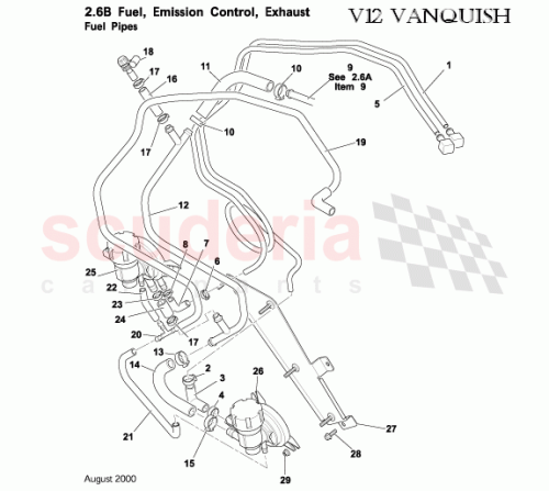 Part Diagram for Aston Martin 1R12343298AA