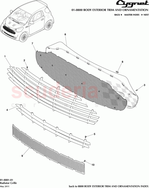 Part Diagram for Aston Martin AY2Y-8156-AA