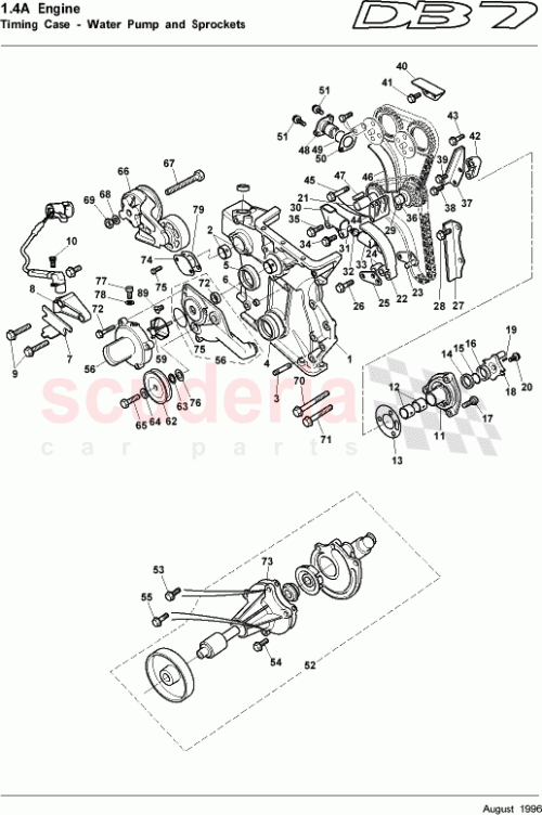 Part Diagram for Aston Martin 697333