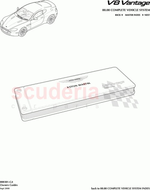 Part Diagram for Aston Martin 6G43-40-10245