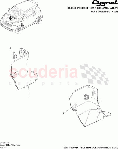 Part Diagram for Aston Martin AY2Y-02510-BA