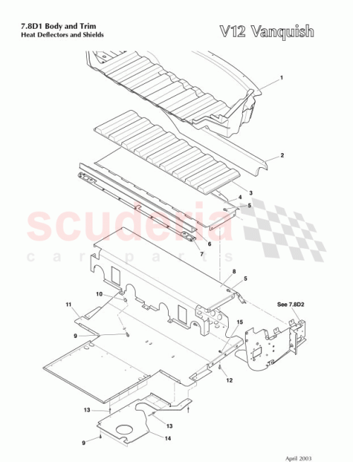 Part Diagram for Aston Martin 1R12-102884-AF