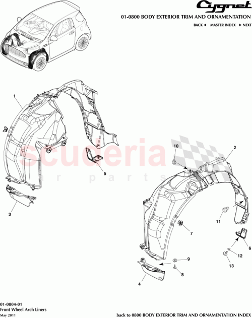 Part Diagram for Aston Martin 90159-60602