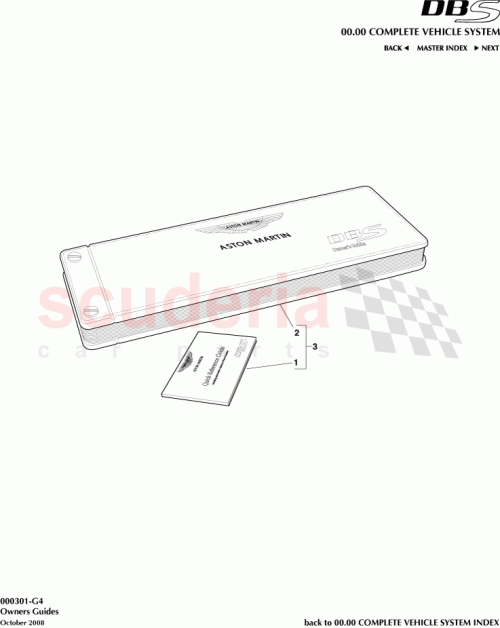 Part Diagram for Aston Martin 9D3319G217JA