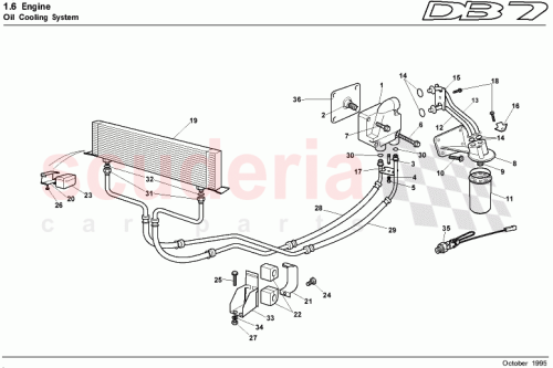 Part Diagram for Aston Martin 44-80137