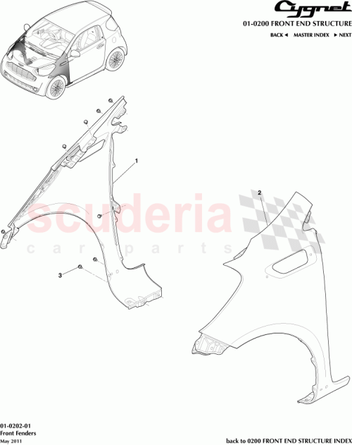 Part Diagram for Aston Martin AY2Y-16006-AB