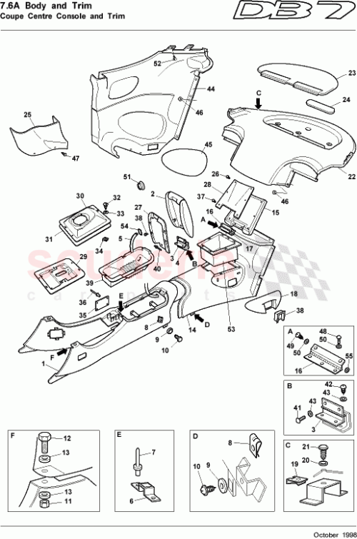 Part Diagram for Aston Martin 80-110536-AAW